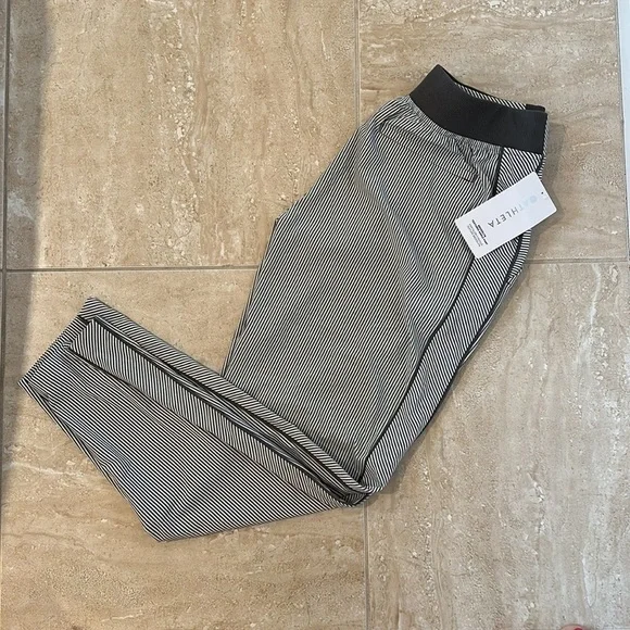 Athleta Brooklyn Textured Ankle Pant Size 6 - Picture 5 of 6